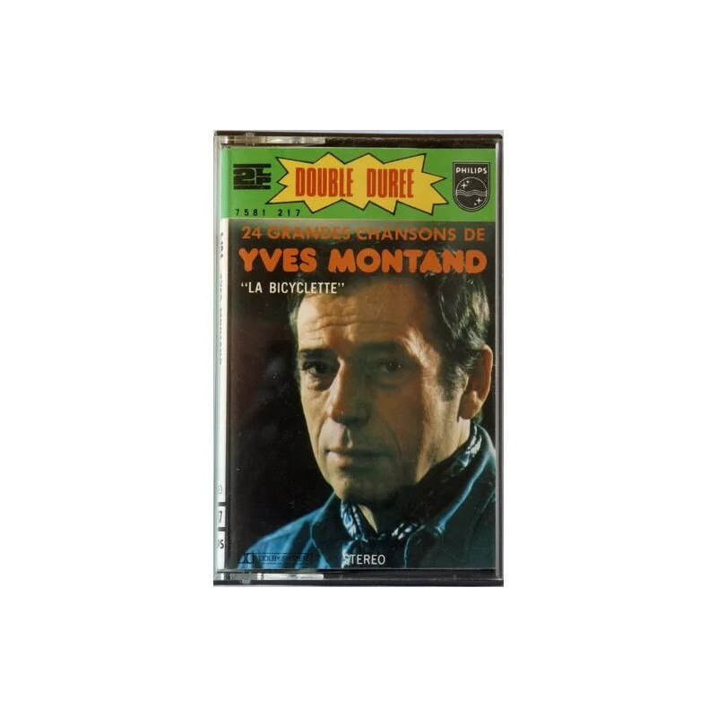 MONTAND YVES - audio cassette - LA BICYCLETTE longue duree