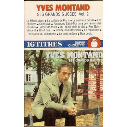 Yves Montand K7 AUDIO "Ses grands succès" (Volume 2)