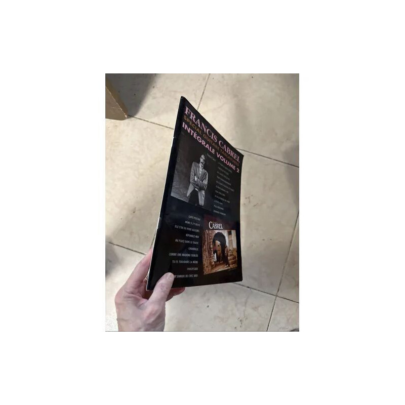 francis cabrel - special guitare tablatures - integrale volume 2 -...