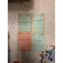 LOT DE 4 DOCUMENTS DE L'ARMEE ANNEES 60 LE FUSIL AUTOMATIQUE LEGER...