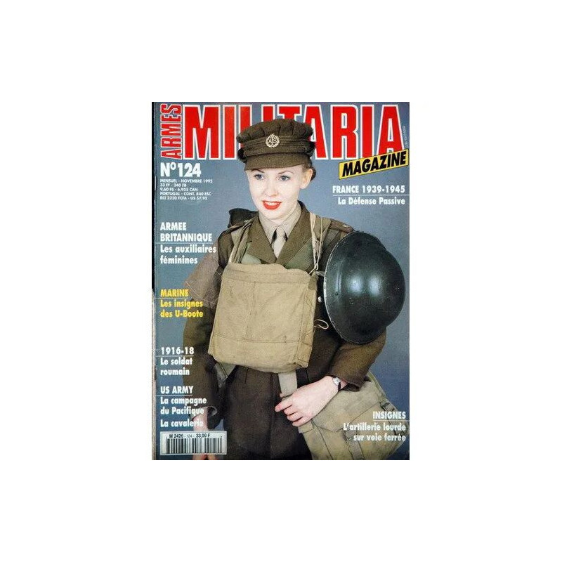 Armes Militaria Magazine N° 124 Du 01/11/1995
