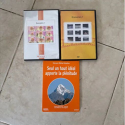 LOT DE 3 DVD DE OMRAAM MICHAEL AIVANHOV EN TRES BON ETAT