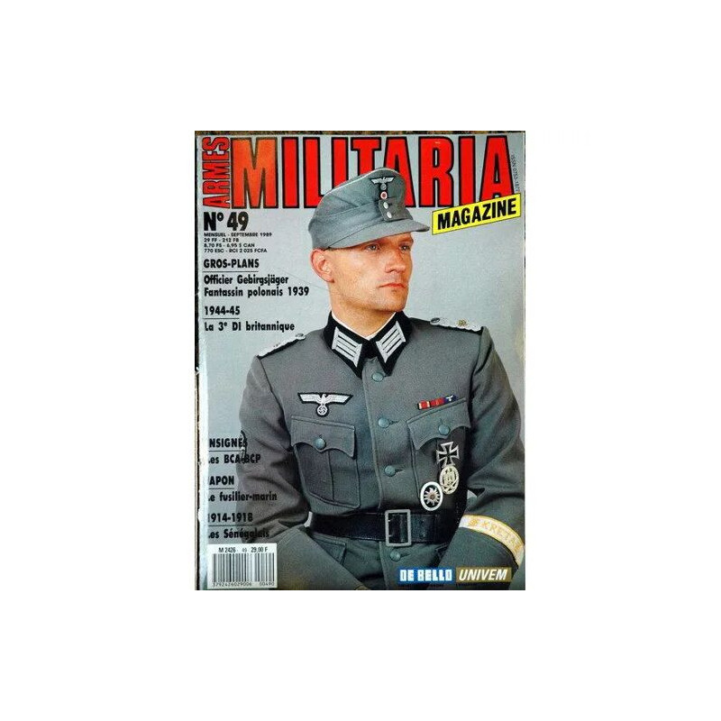 Armes Militaria Magazine N° 49 Du 01/09/1989