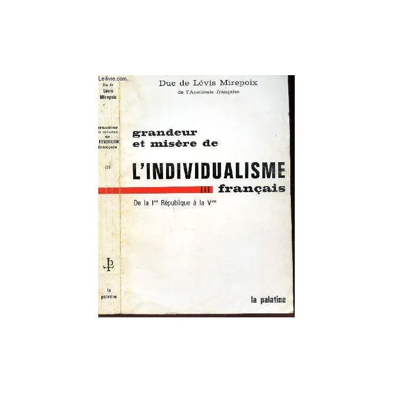 Tome Iii : De La 1ere Republique A La Veme / Collection Grandeur...