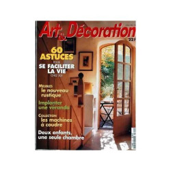 ART ET DECORATION N° 341 DU 01/04/1996 - 60 ASTUCES POUR SE...