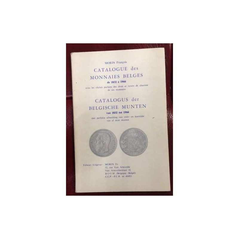 CATALOGUE DES MONNAIES GELGES DE 1832 A 1966 - AVEC LES CLICHES...