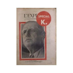 EXPRESS (L') N° 431 DU 12/09/1959 - SPECIAL K. - LE GENERAL DE GAULLE