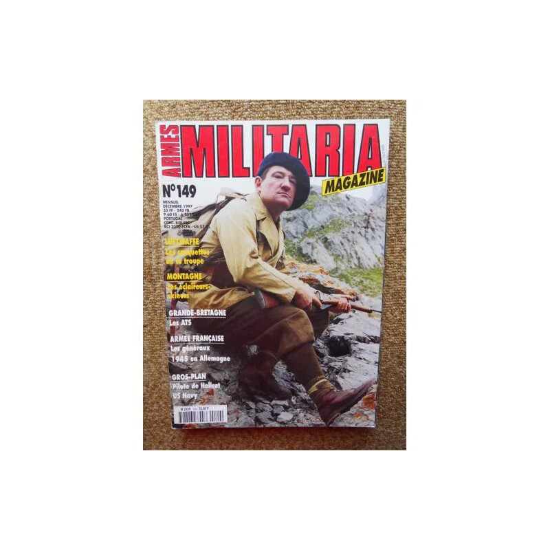 Armes militaria magazine n°149 de décembre 1997