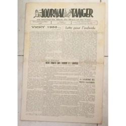 LE JOURNAL DE TANGER AU SERVICE DU BIEN DU BEAU ET DU VRAI...