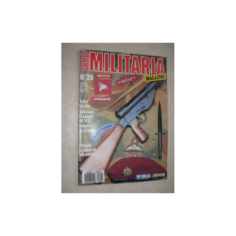 Armes militaria magazine N° 20
