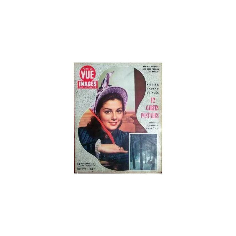 POINT DE VUE IMAGES DU MONDE N° 289 DU 17/12/1953 - MAM'ZELLE...