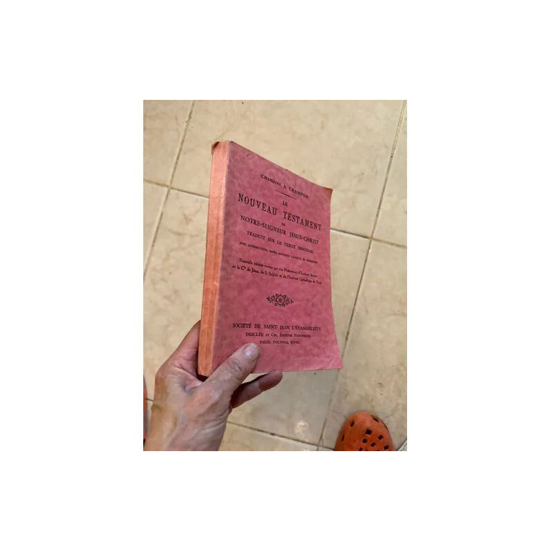 Le nouveau testament de notre-seigneur jesus-christ