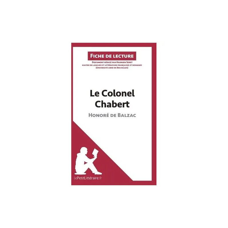 Le Colonel Chabert D'honoré De Balzac - Fiche De Lecture