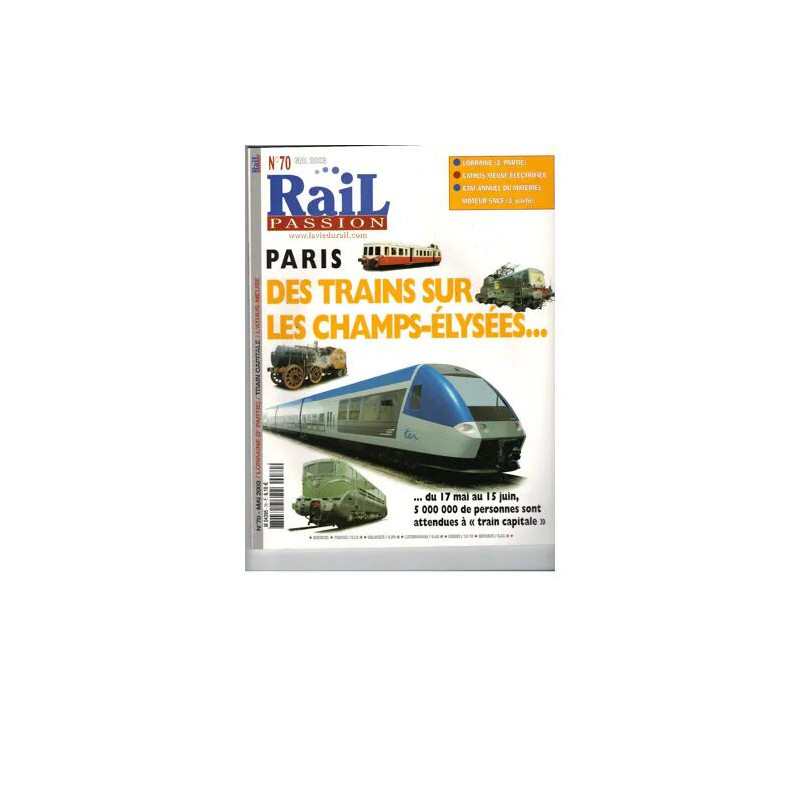 Rail Passion N° 70 Du 01/05/2003
