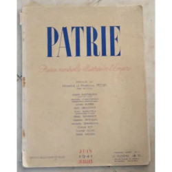 Patrie Revue Mensuelle Illustrée de l'Empire 1