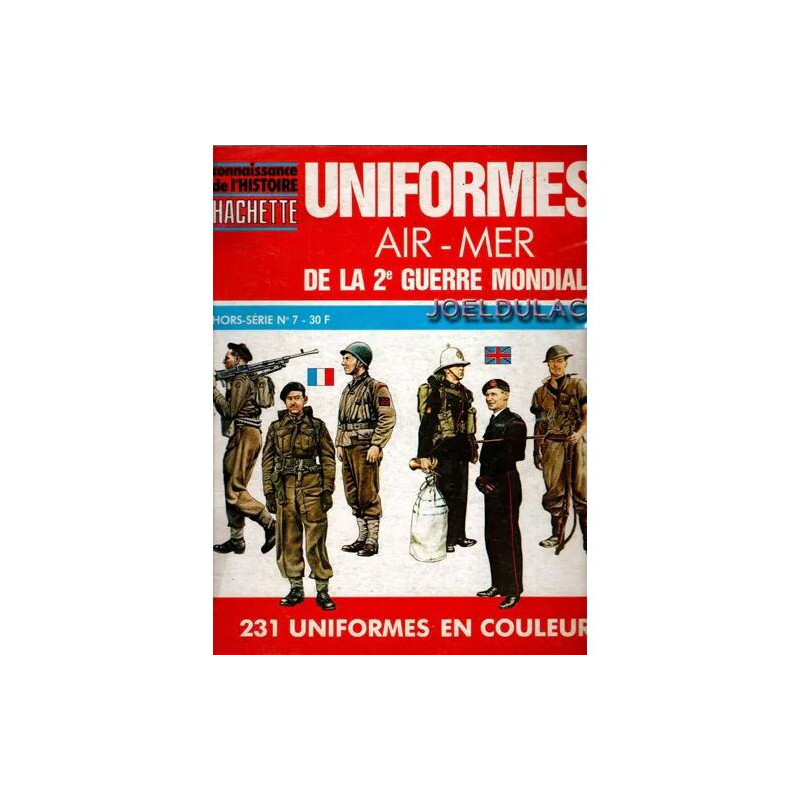 Connaissance De L'histoire Uniformes Air-Mer De La 2e Guerre Mondiale