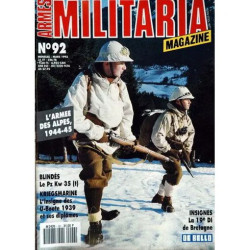Armes Militaria Magazine N° 92 Du 01/03/1993