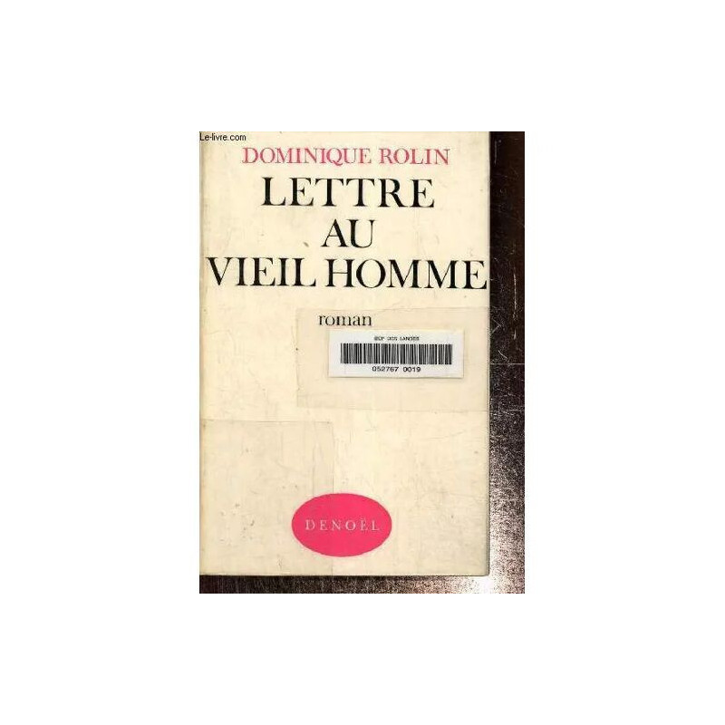 Lettre au vieil homme