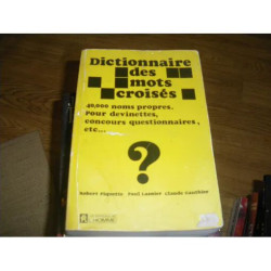 Dictionnaire des mots croisés