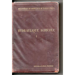 Hydraulique Agricole T1: Cours D'eau Non Navigables Ni Flottables