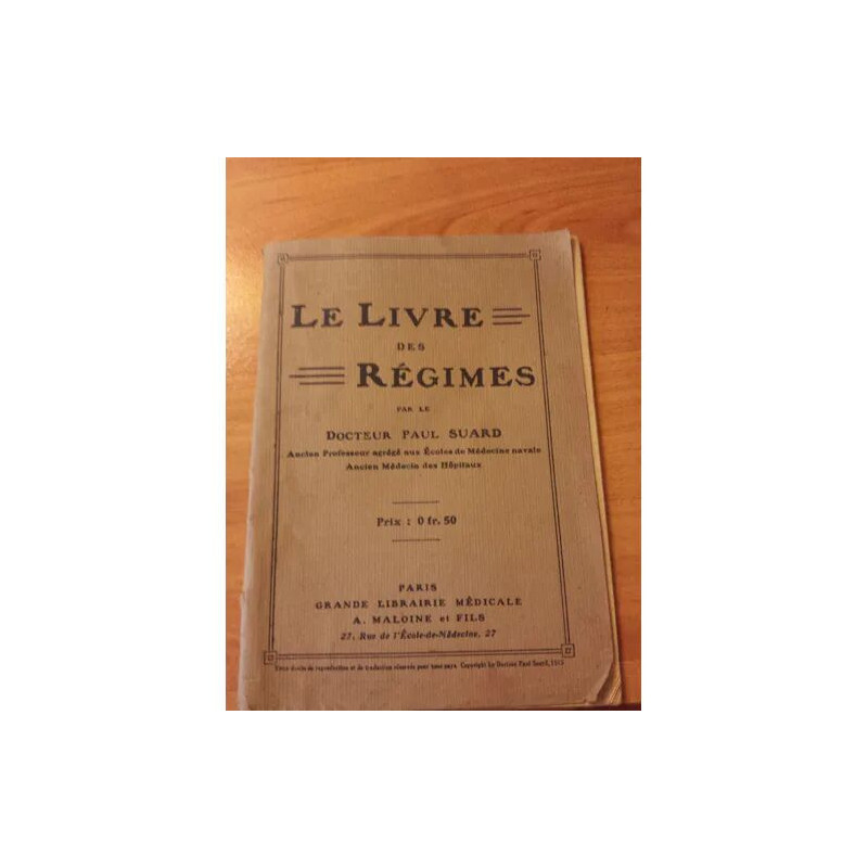 Le Livre des Régimes