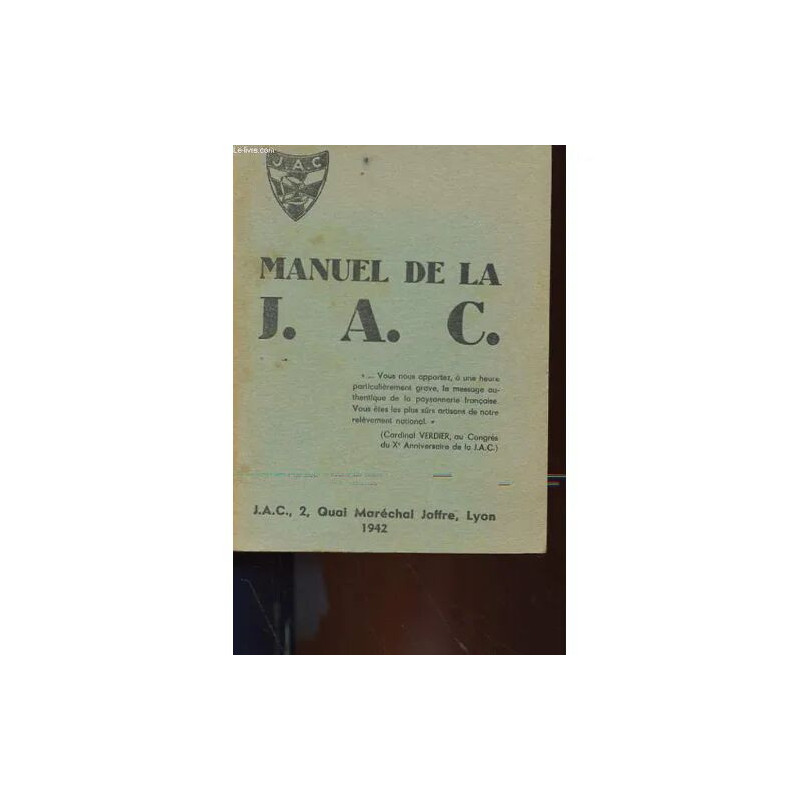 Manuel de la J. A. C