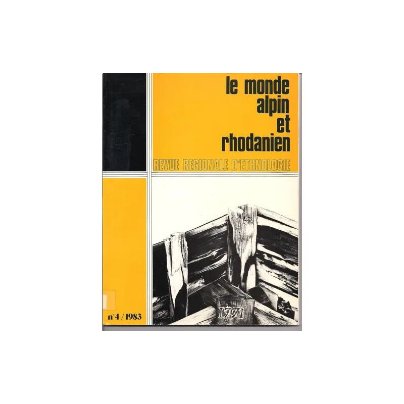 ARCHITECTURE RURALE DANS LES HAUTES-ALPES - M.A.R. N°4 BIS/1983...