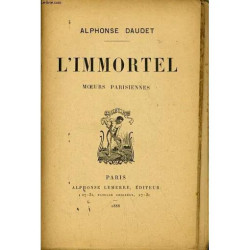 L'immortel - Moeurs Parisienne