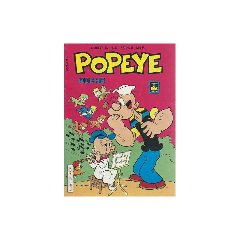 popeye poche  27 ( avril - mai 1988 ) : " un sac de monnaie "