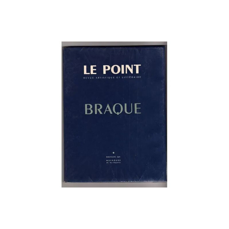 Le Point BRAQUE - Georges. Textes de Stanislas Fumet Georges...