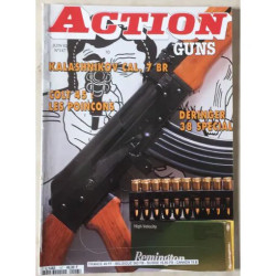 ACTION GUNS KALASHNIKOV CAL 7 BR COLT 45 LES POINCONS DERINGER 38...