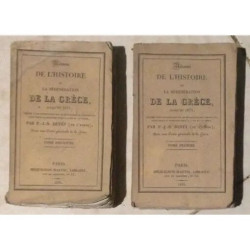 RESUME DE L'HISTOIRE DE LA GRECE JUSQU'EN 1825 TOMES 1 ET 2