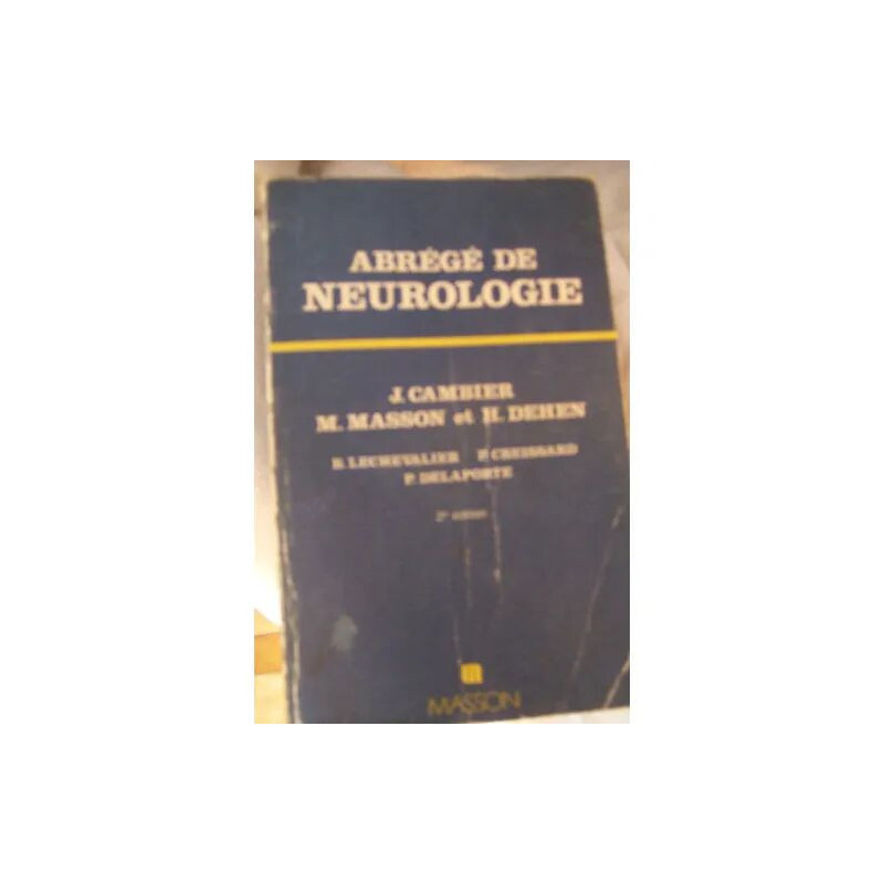 Abrégé De Neurologie