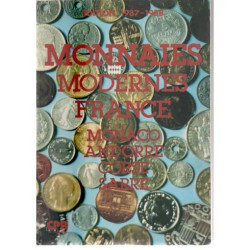 MONNAIES MODERNES FRANCE MONACO ANDORRE CORSE SARRE