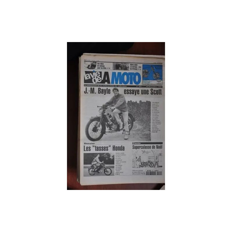 la vie de la moto N° 151 : Essai scott 600 - Dossier Honda 50