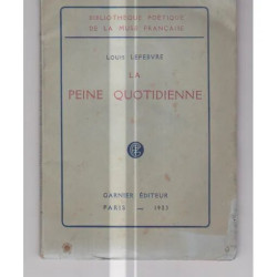 LA PEINE QUOTIDIENNE
