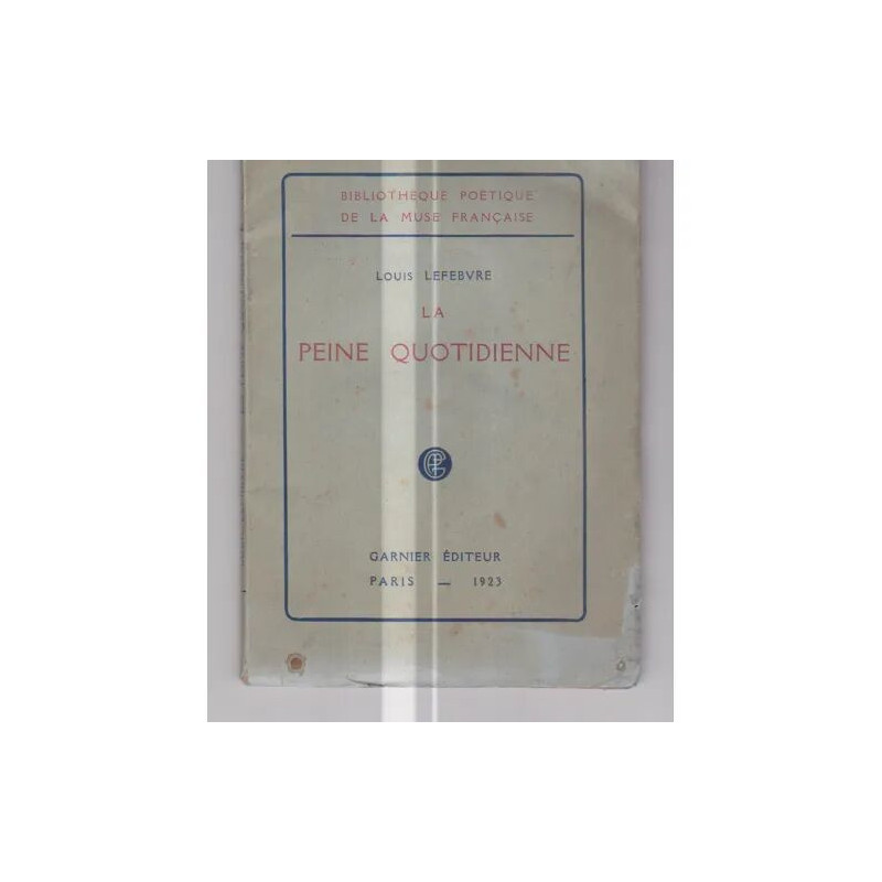 LA PEINE QUOTIDIENNE