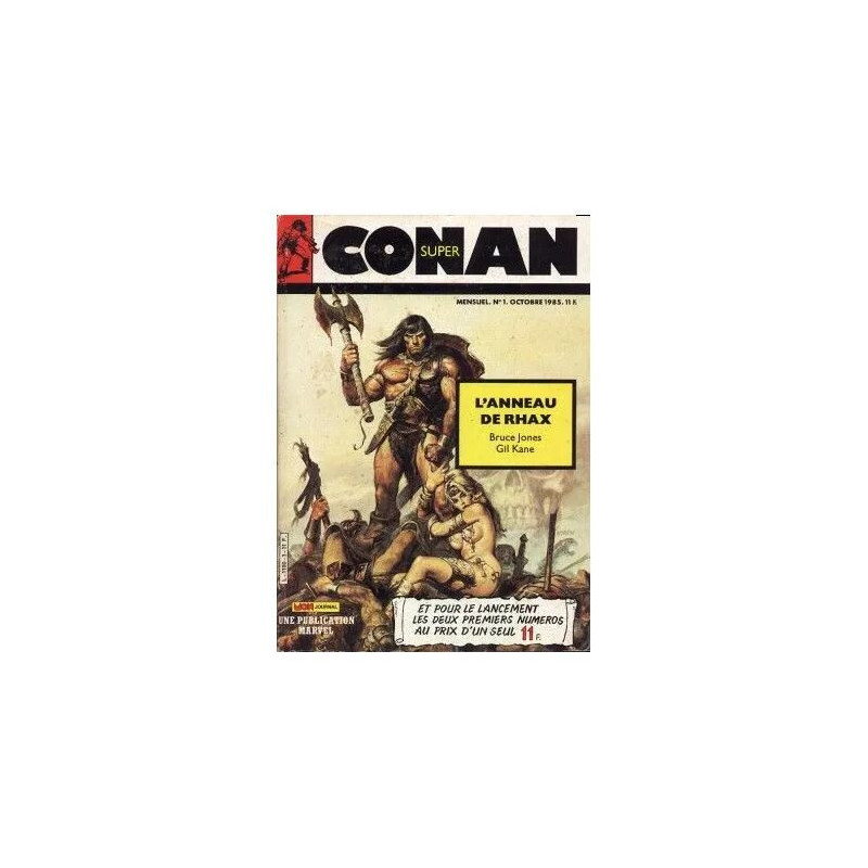 super conan N° 01 : super conan : l anneau de rhax