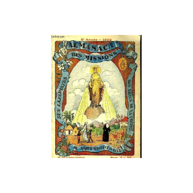 Almanach Des Missions Des Filles De La Charite De Saint Vincent De...