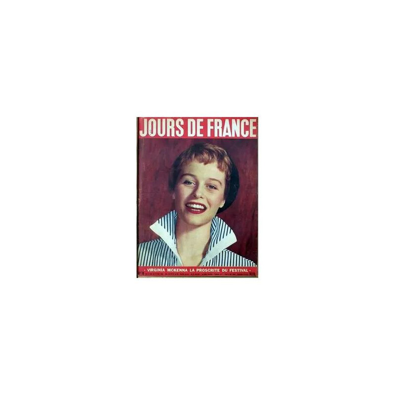 Jours De France N° 78 Du 12/05/1956