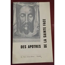 DES APOTRES DE LA SAINTE FACE CONTEMPLATIONS BIBLIQUES