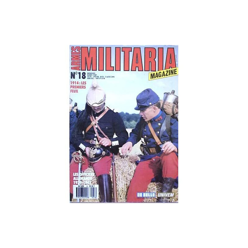 MILITARIA MAGAZINE N° 18 : LES OFFICIERS ALLEMANDS