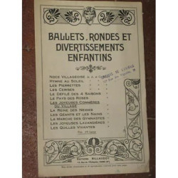Partition : les joyeuses commères du village - ballets rondes et...