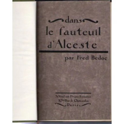 Dans Le Fauteuil D'alceste. Saison 1922-1923