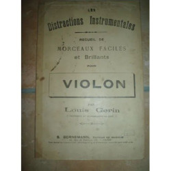 LES DISTRACTIONS INSTRUMENTALES POUR VIOLON