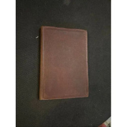 RARE CARNET DE POESIES EN CUIR TRES ANCIEN POESIES PERSONNELLES...