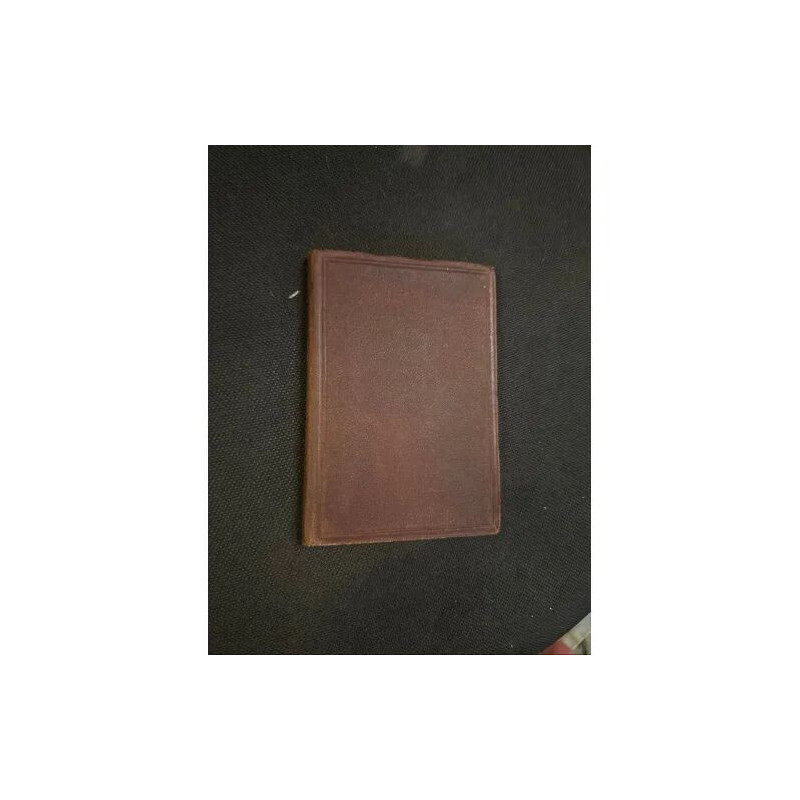 RARE CARNET DE POESIES EN CUIR TRES ANCIEN POESIES PERSONNELLES...