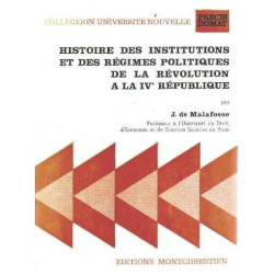 Histoire des institutions et des régimes politiques - de la...