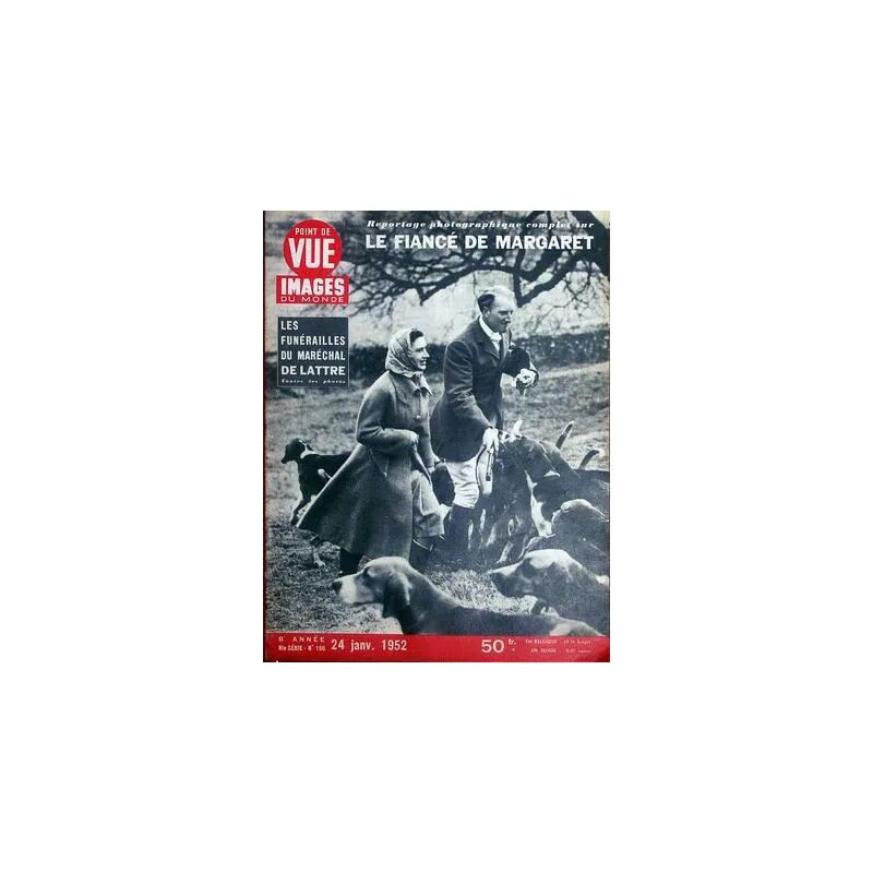Point De Vue Images Du Monde N° 190 Du 25/01/1952