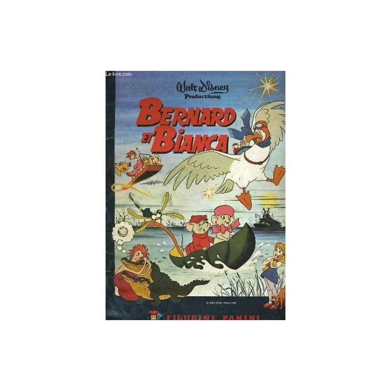 Bernard et Bianca. Figurine Panini